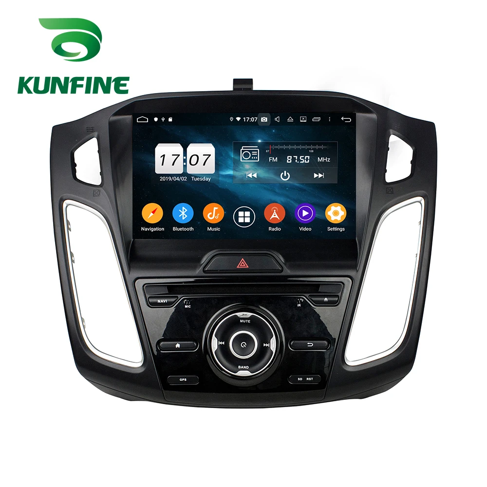 Android 9 0 Восьмиядерный 4 Гб ОЗУ 64 ПЗУ автомобильный DVD GPS мультимедийный плеер