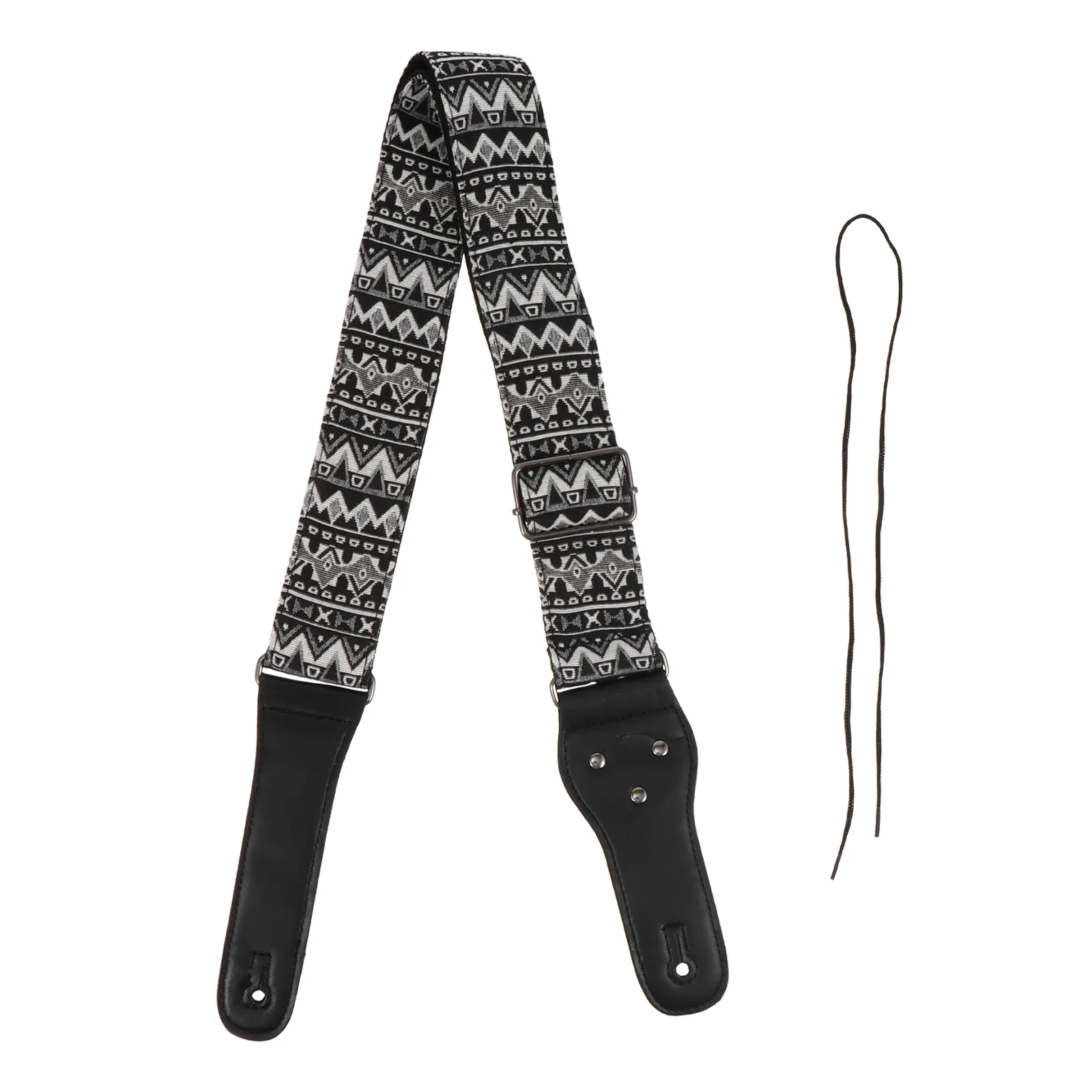 

1Pc Bohemia Style Guitar Belt Delicate Guitar Strap Printed Shoulder Strap