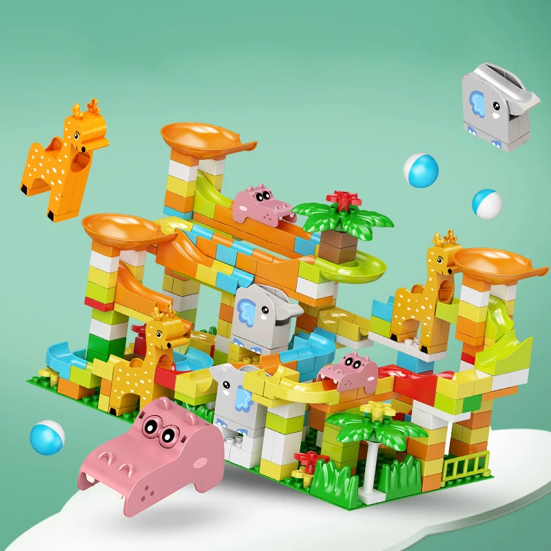 Скользящие блоки в виде животных гоночный бег сделай сам большой размер