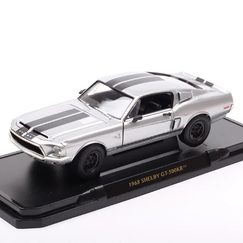 Дорожная подпись винтажный 1968 Ford Shelby Mustang металлические модели автомобилей и