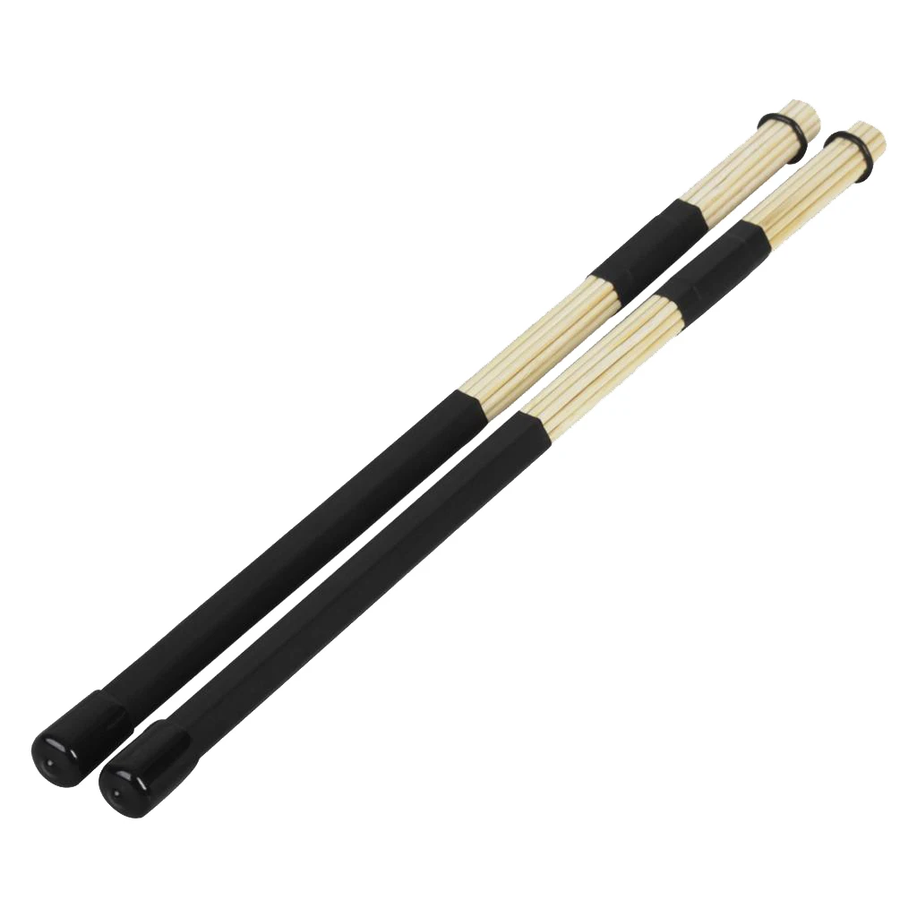 1 пара деревянных барабанных щеток барабанные палочки для Cajon Jazz аксессуары
