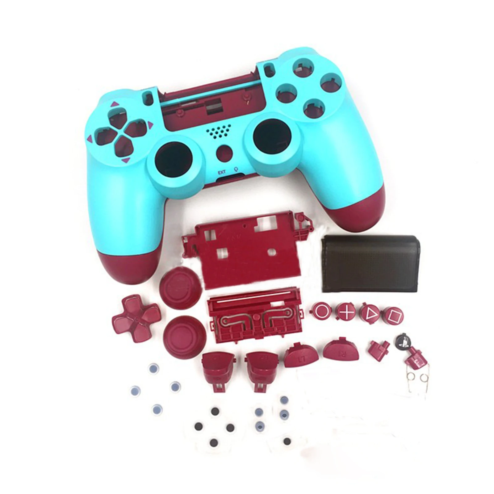 

Replacement Housing Shell Case Cover for Sony Playstation 4 PS4 Game Controller Handle Gamepad Buttons DIY Mod Kit Accessories