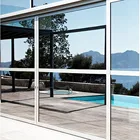 Односторонняя зеркальная оконная пленка HOHOFILM 45 см x 500 см, защита от солнца, серебристая Светоотражающая Тонировочная пленка для окон, снижение тепла