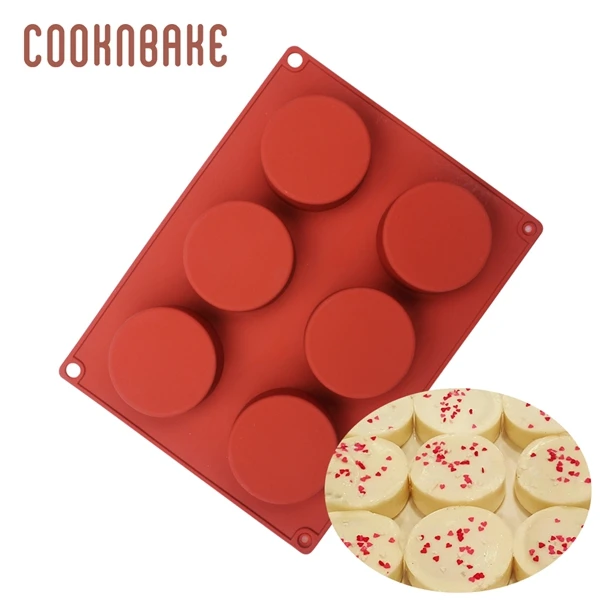 CDY-105 COOKNBAKE цилиндр силиконовая форма для торта Мыло Круглый Желе Пудинг Форма для конфет лед шоколад хлеб украшения торта - Цвет: CDY-105