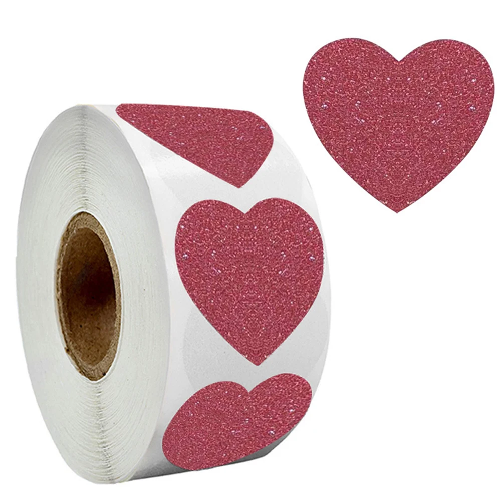 50-300 шт. декоративные наклейки в виде сердца