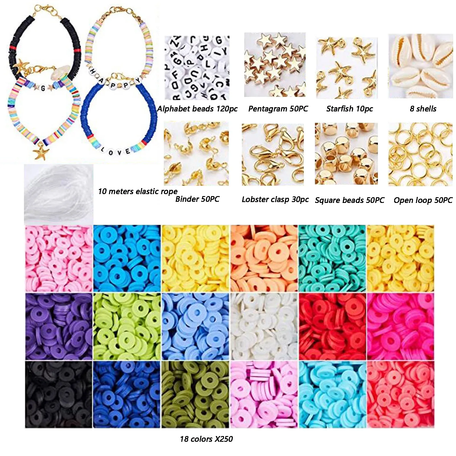 Цветные чешские хрустальные стеклянные бусины Набор круглых бусин россыпью