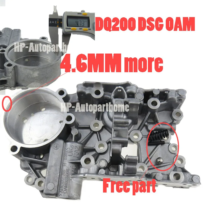 Оригинальная работа DQ200 0AM DSG OAM927769D блок управления передачей высокое качество TCU TCM корпус передачи 0AM325066AC