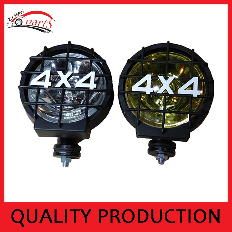 

1 шт. галогенный Точечный светильник для грузовика 12 в белый 7-дюймовый круглый спортивный светильник для jeep 4x4 противотуманная фара