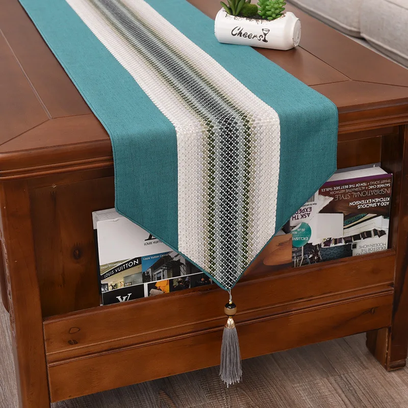 Водонепроницаемый современный Настольный светильник роскошный из хлопка и льна