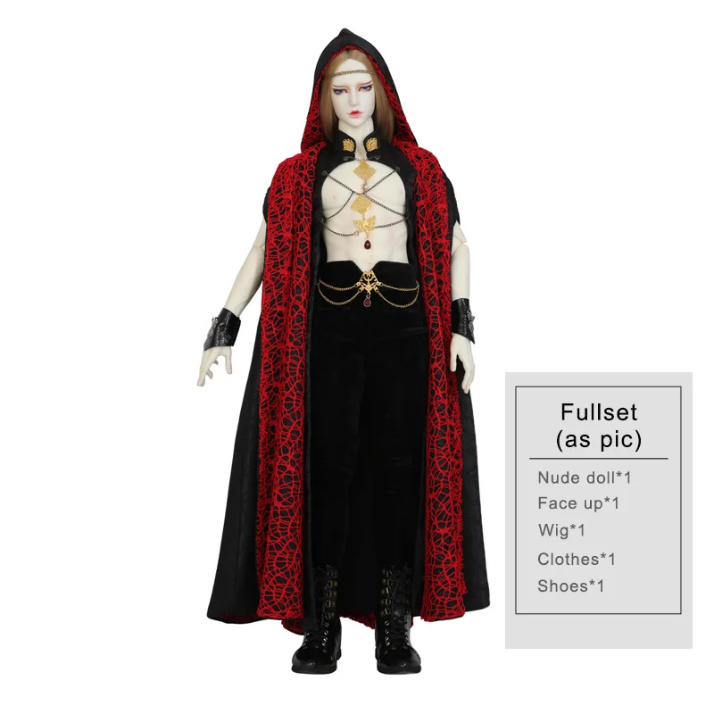 Dollsoom Арагон BJD SD 1/3 72 см глазные шары Модный магазин шаровой шарнир Кукла подарок - Цвет: Fullset as pic