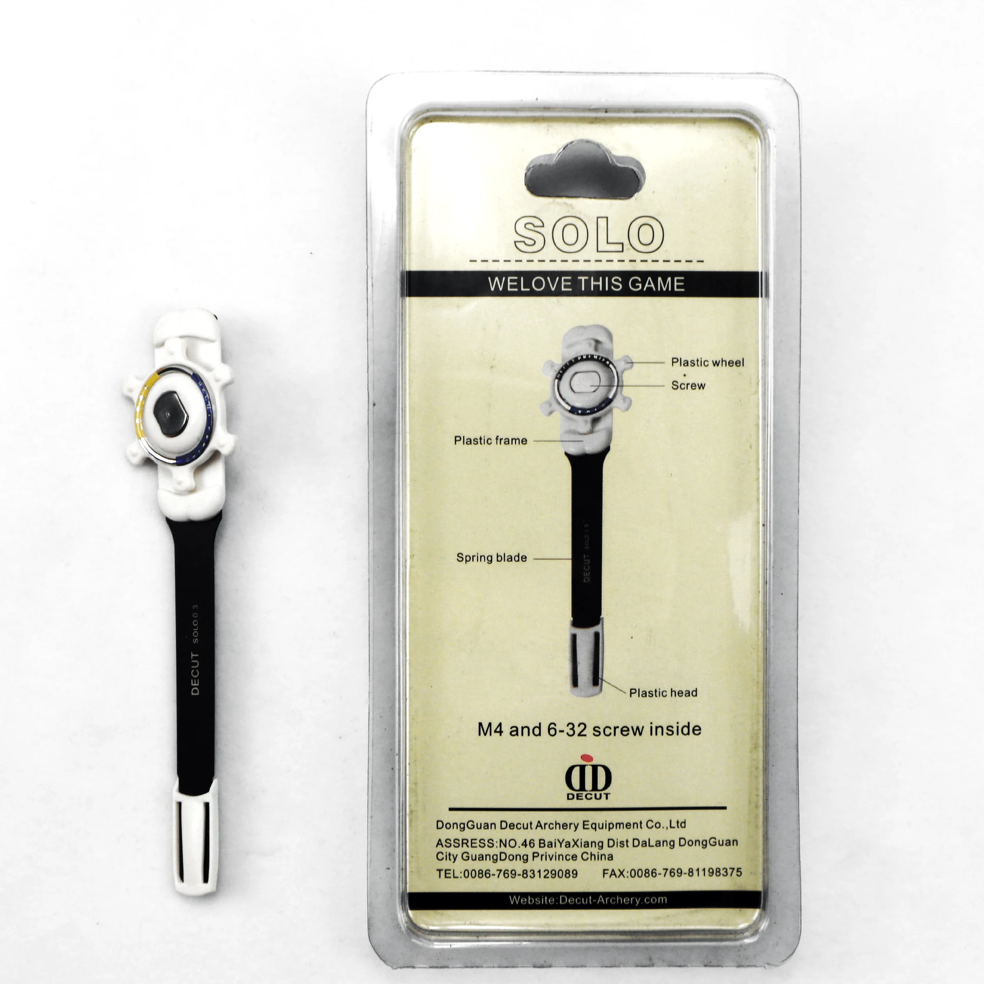 

High Quality Both Left and Right Hand Aluminum SOLO Archery Recurve Bow and Arrow Clicker