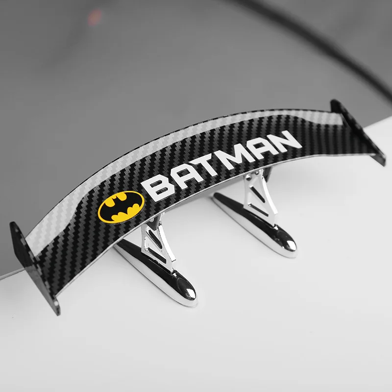 Бэтмен Автомобиль стайлинг хвост крыло Карбон дешевые спойлер мини автомобилей