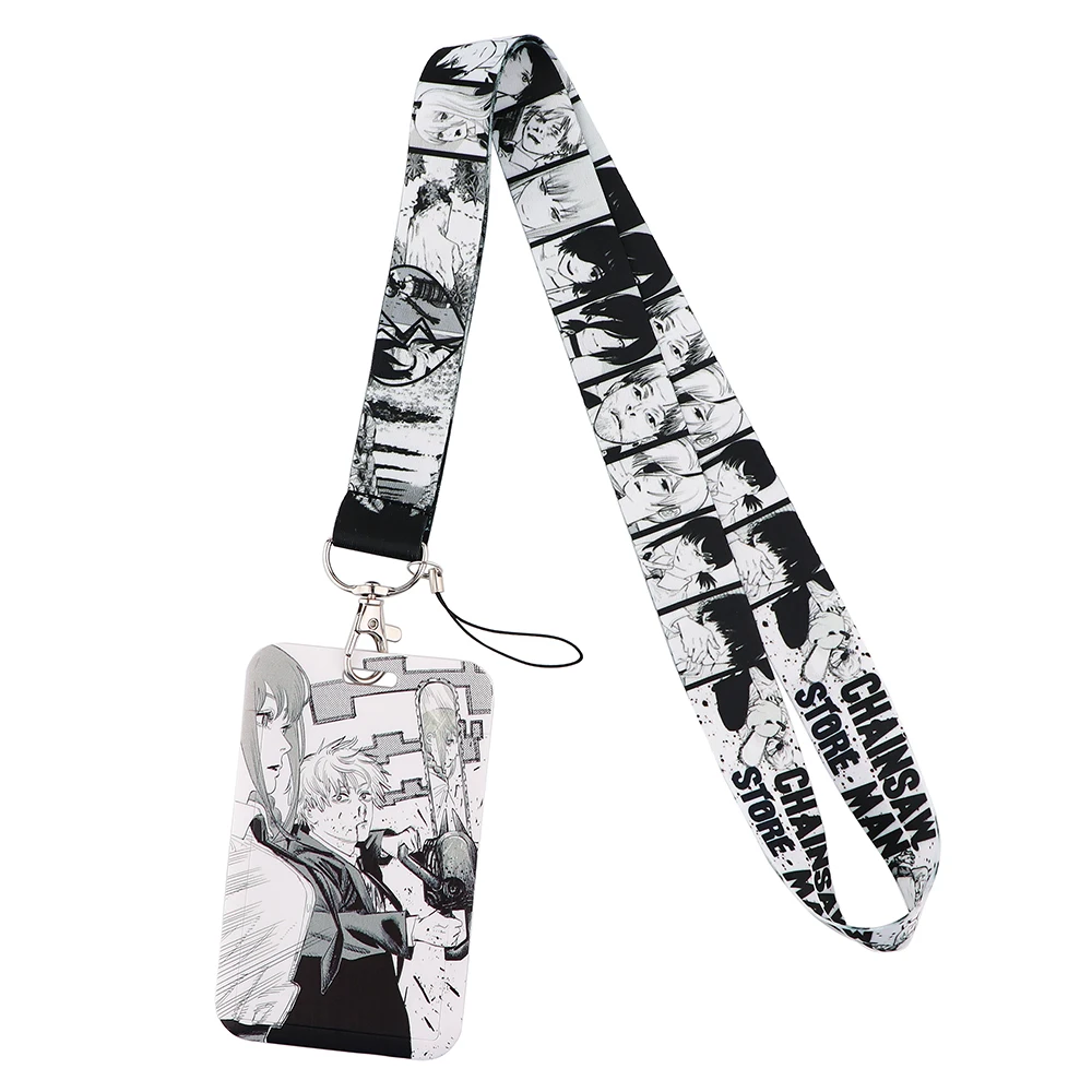 

BG1423 Anime Icon Keychain Neck Straps Lanyards for Keys ID Card Passport Gym Cellphone USB Badge Holder DIY Hanging Rope