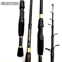 ghotda luer telescopic fishing rod ultralight weight spinning fishing rod carbon fiber material 2 4 1 6m fishing rod tackle