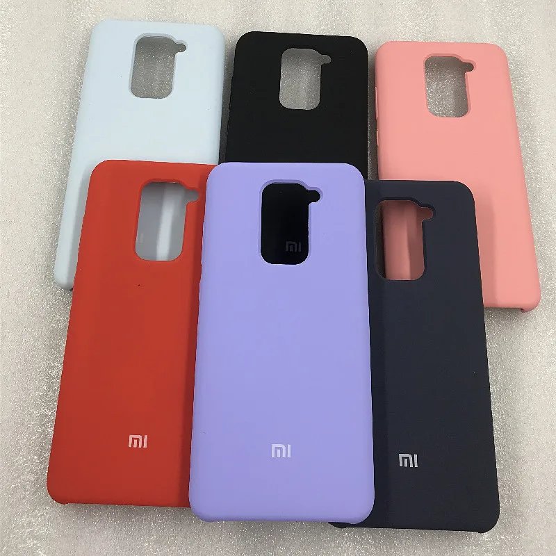 Оригинальный Xiaomi Redmi 10X 4G шелковистый мягкий на ощупь жидкий силиконовый защитный