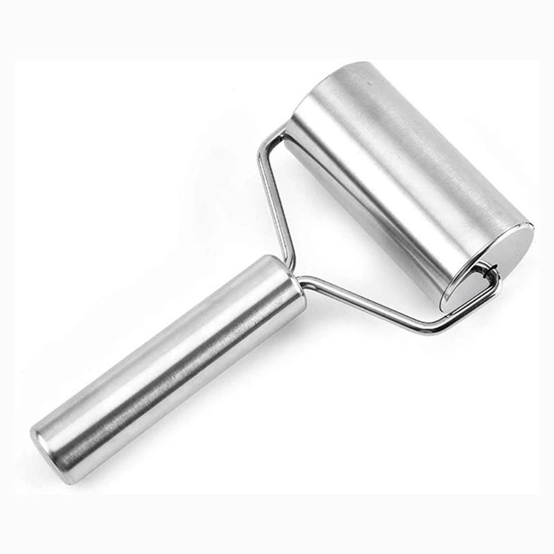 

Stainless Steel Pepper and Salt Mill Grinder Set (2PS Pepper Mills) with Stainless Steel Rolling Pin 3 Style