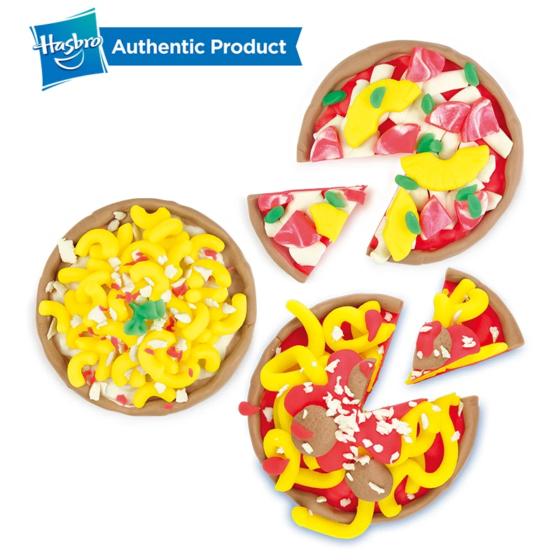 Hasbro Play-Doh штамп 'n Top печь для пиццы игрушка с 5 нетоксичными Play Doh цвета кухня творения составная глина для детей забавная игра