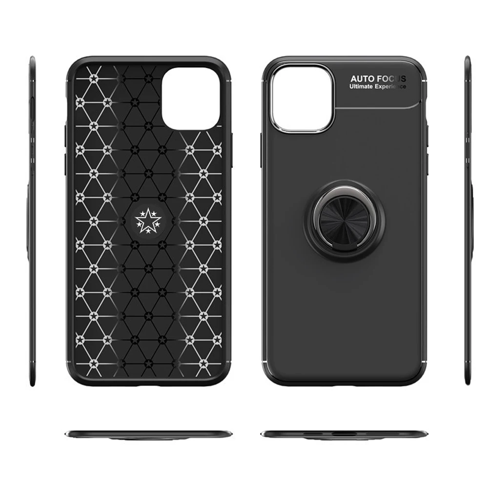 Роскошный автомобильный держатель кольцевой чехол для iPhone X XR XS Max телефона 6 7 8 plus