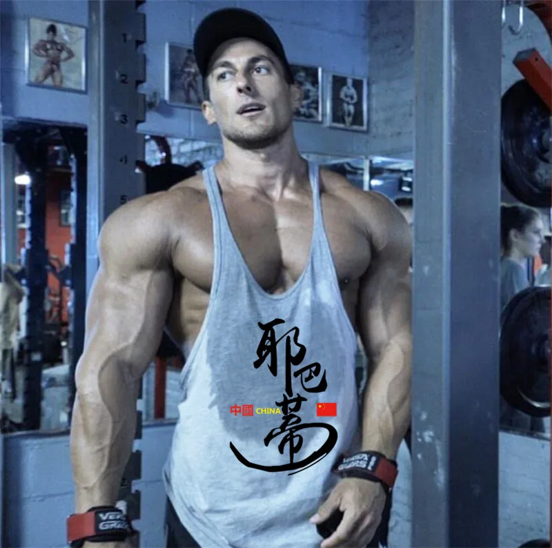 Muscle Guys Brand bodybuilding tank top mens gyms clothing tops fitness men stringer singlets vest muscle shirt | Мужская одежда