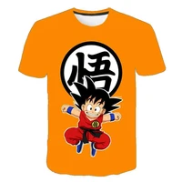 4 14t toddler cool boy girl japanese anime print t shirt summer shirt short sleeve unisex fashion children clothing new tshirts