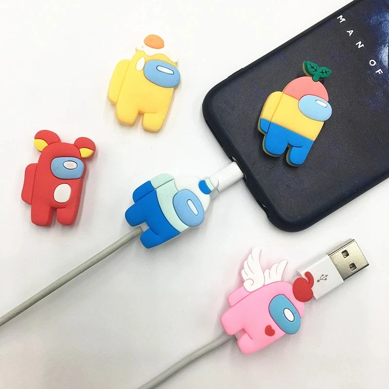 1 шт. среди нас защита кабеля USB зарядное устройство кабель передачи данных