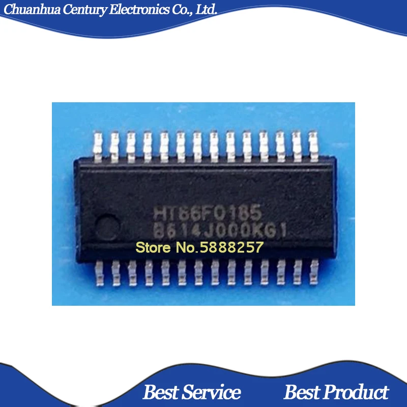 

10 Pcs/Lot HT66F0185 SSOP28 Original and New In Stock