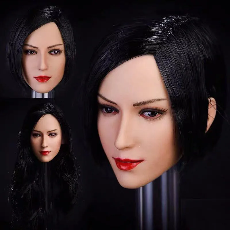 Масштаб 1/6 женский аксессуар для фигуры азиатская Косметическая голова