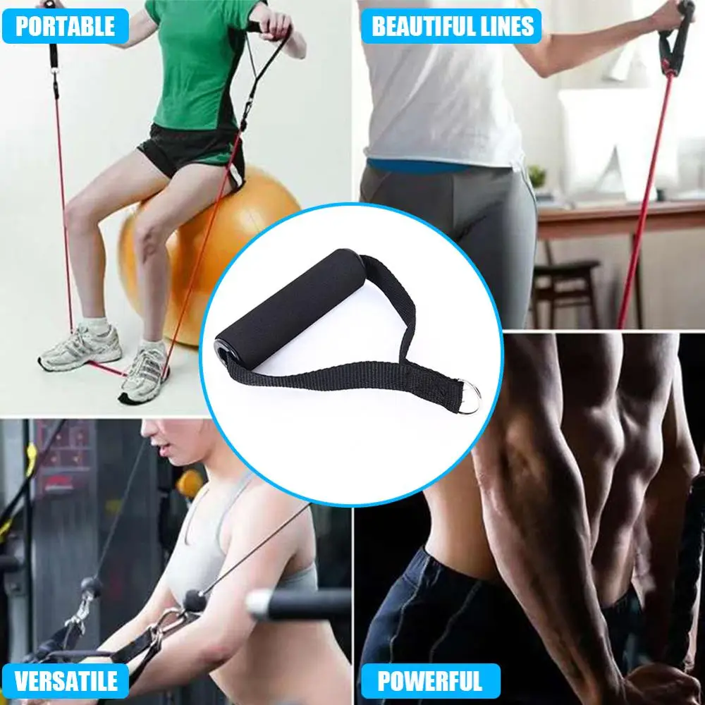 Эспандеры Сменные Ручки из пенопласта D-образное кольцо нейлоновая ручка для