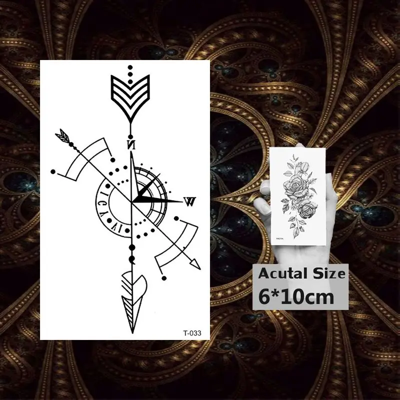 Переводная тату для детей рук временные женские боди флеш-тату наклейки на грудь