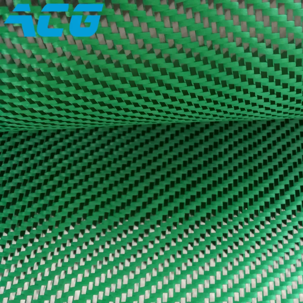 green twill 10 м/лот кевлар углеродного волокна гибридные ткани - Цвет: green twill
