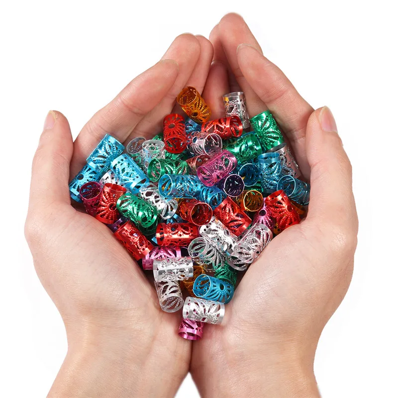 100 шт. внутренний диаметр 9 мм золотистый/серебристый цвет металлические микро