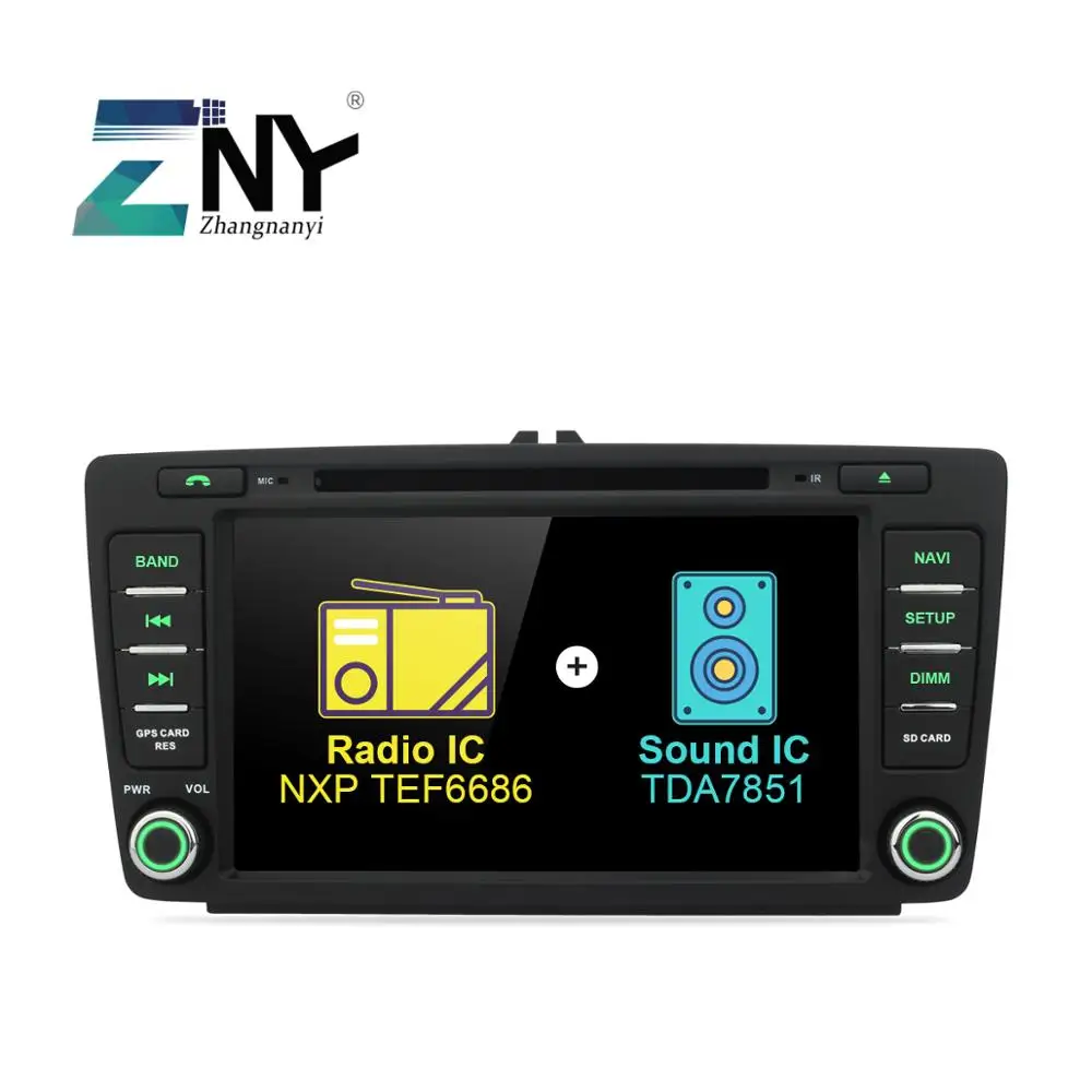 Автомобильный DVD плеер 8 дюймов мультимедийное устройство на Android 10 с GPS Wi Fi для