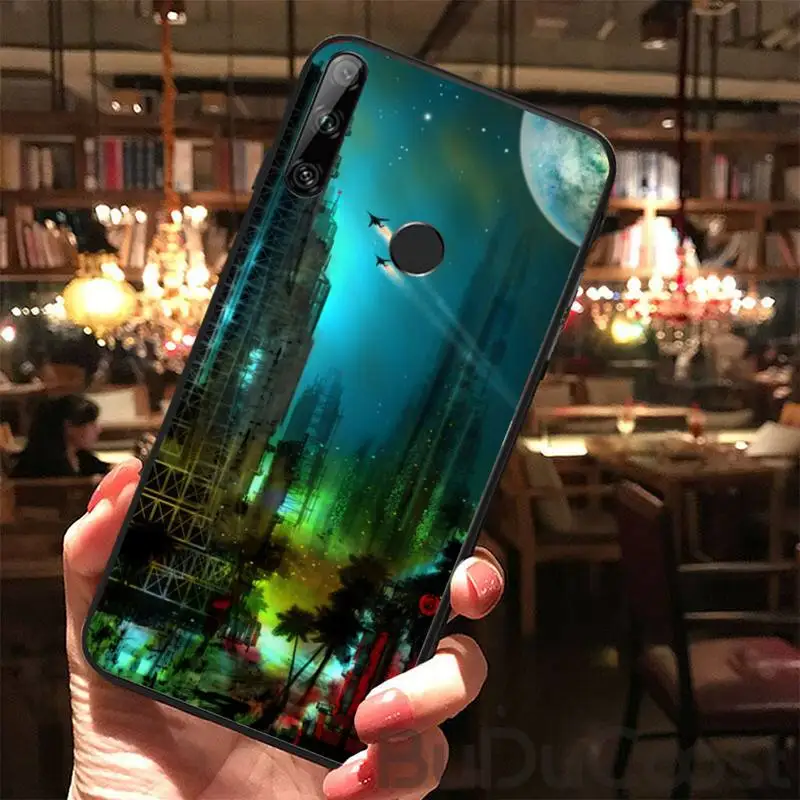 Чехол для телефона в стиле Фэнтези будущего Huawei Y5 Y6 Y7 Y9 Prime Pro II 2019 2018 Honor 8 8X 9 lite View9 |