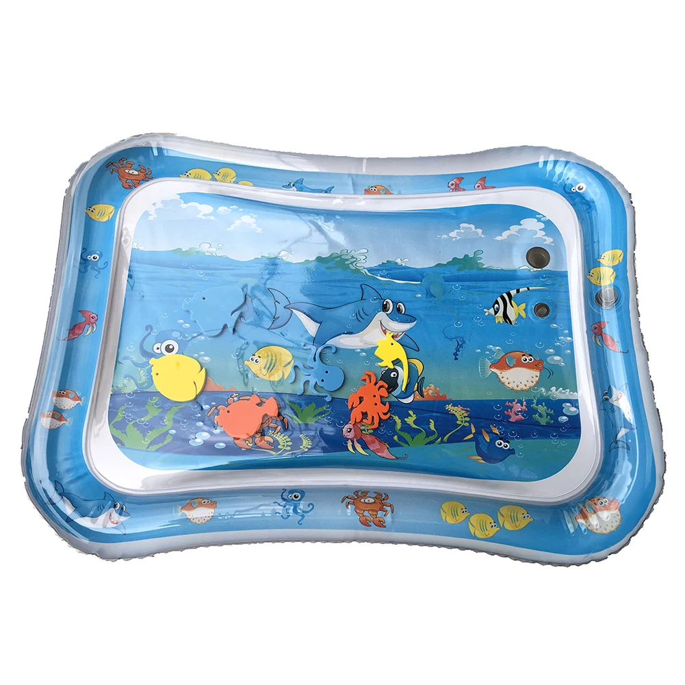 Детский игровой коврик надувной детский из ПВХ для игры в воду роста игр детских