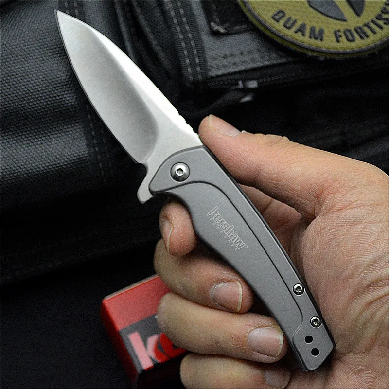 Новейшее качество 1810 EDC Складной нож ручка из нержавеющей стали с 8cr13mov стальным лезвием Карманный Походный нож EDC ручные инструменты