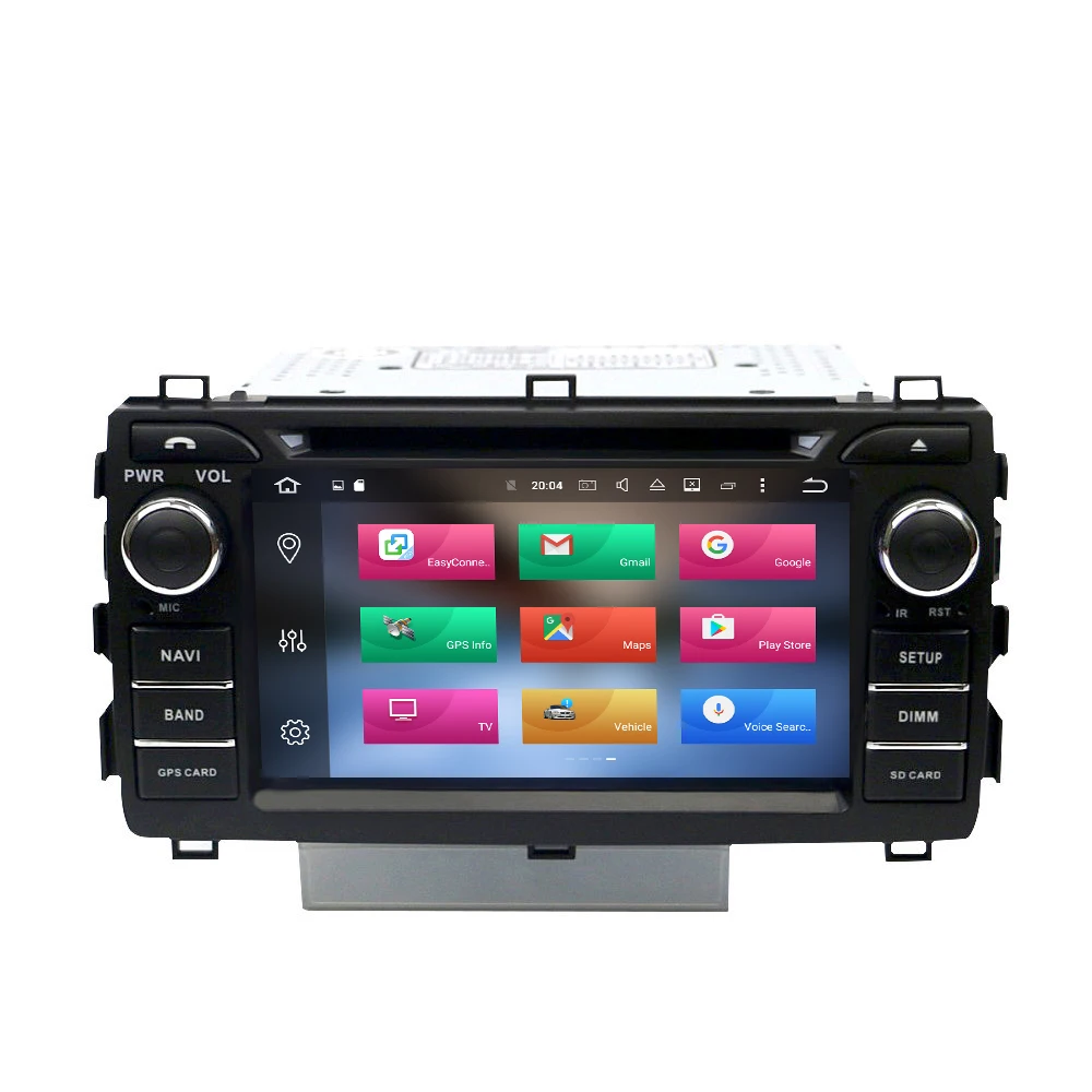4G RAM Android 9 0 автомобильное радио GPS Навигация DVD Мультимедиа Стерео плеер для Toyota