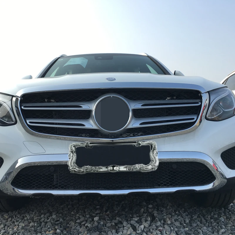 Лояльность 2 шт. JDM передний задний Dragon Look сша канада номерной знак рамка бирка крышка Держатель Для Авто Грузовых автомобилей Автомобильные аксессуары