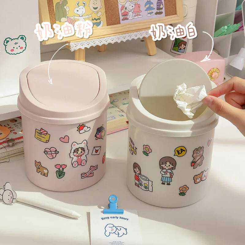 Настольные канцелярские принадлежности держатель для ручек милая сетка мусора