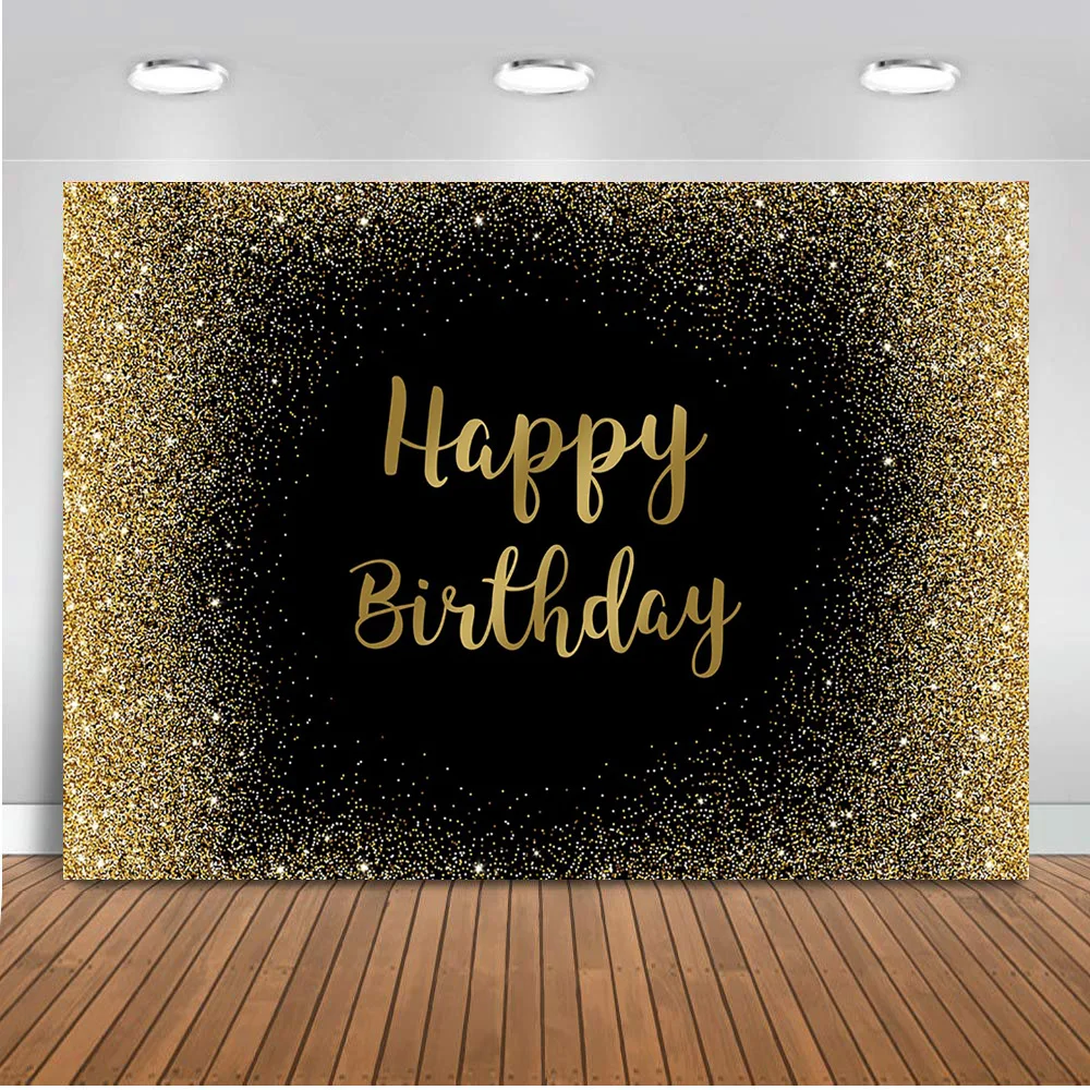 Блестящий розовый день рождения украшение для фотографии на заказ фон photocall boda