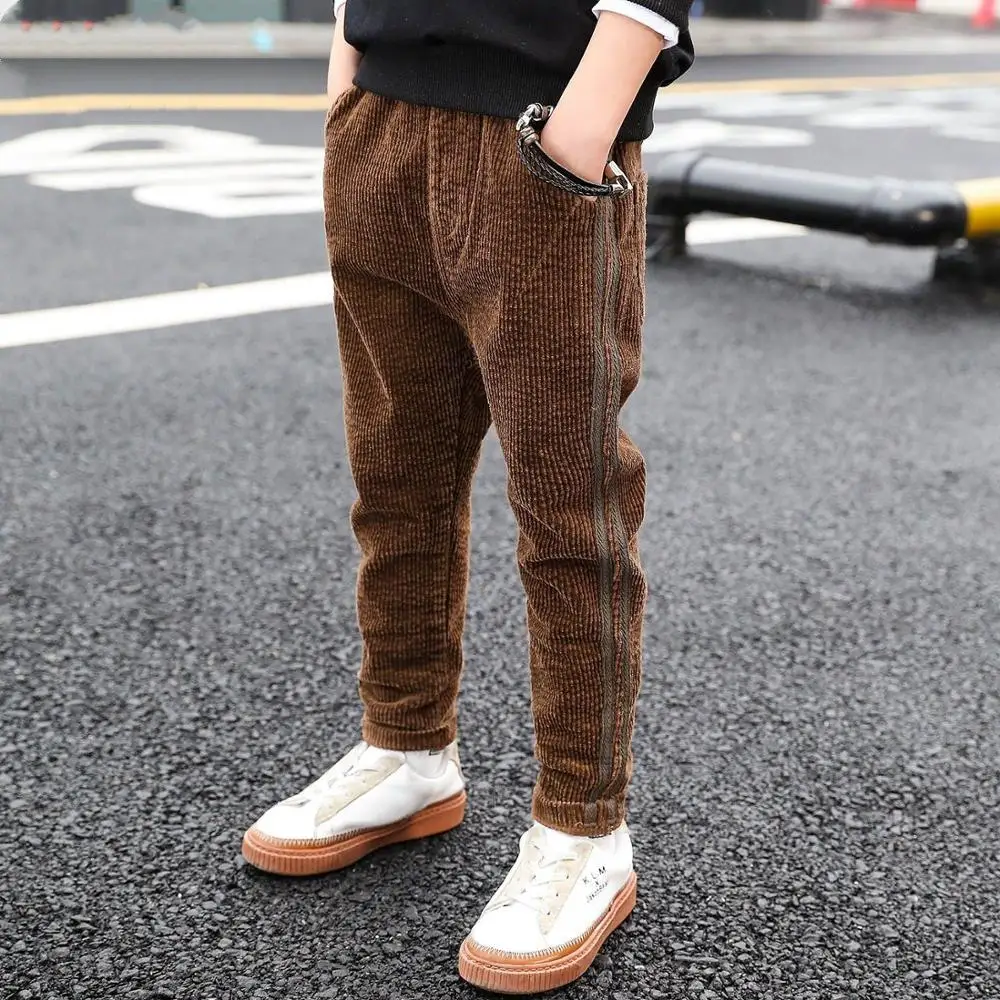 Новинка модные зимние штаны для маленьких мальчиков возрастом от 2 до 10 лет