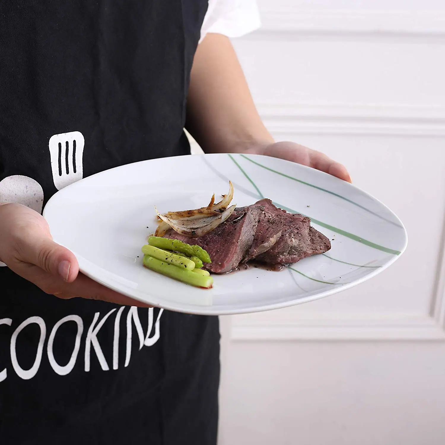 VEWEET AVIVA набор посуды из 24 предметов цвета слоновой кости белого фарфора