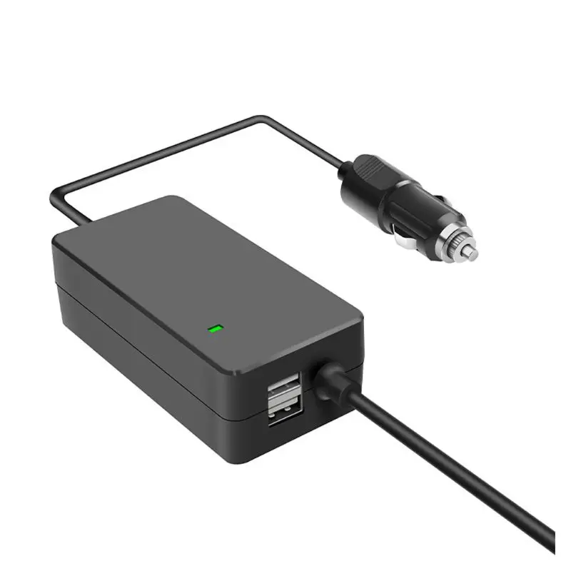 Автомобильное зарядное устройство Двойной аккумулятор быстрая зарядка адаптер