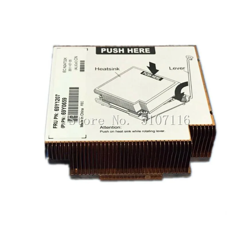 

High quality X3550M2/M3 X3650M2/M3 69Y1207 69Y0659 heat sink