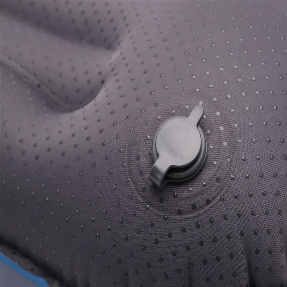 Портативная дорожная воздушная подушка надувная двухсторонняя флокирующая для