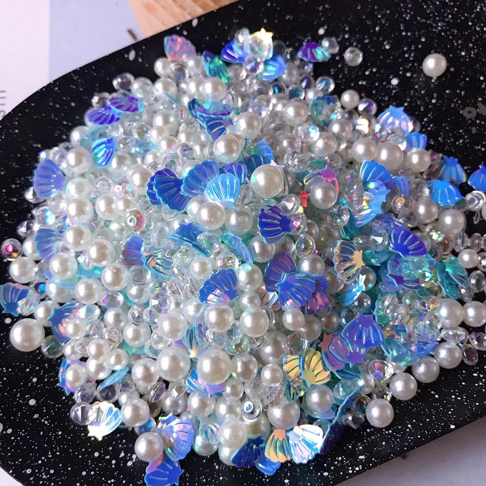 Добавки для слайма Boxi милый набор полимерной глины товары фруктов блестящий