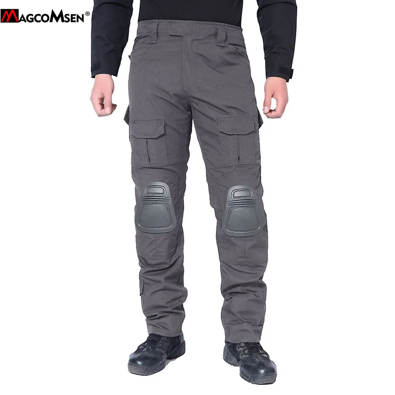 Мужские брюки карго MAGCOMSEN прочные тактические в военном стиле для страйкбола