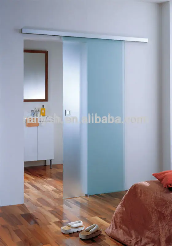 

Professional soft close aluminum glass shower barn sliding doors solid removable door hardware