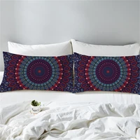 50x90cm mandala throw pillow covers linen cotton floral lotus indian muse yoga pillow cushion cover home decorative pillowcase
