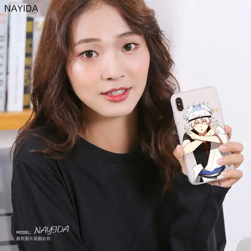 Мягкий силиконовый чехол для iPhone 12 Mini 11 Pro XS Max XR X 8 7 6 Plus 5S SE S Чехол аниме Gintama
