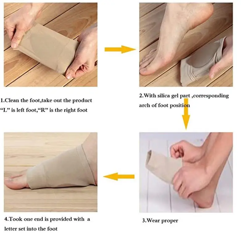 1 пара стельки с гелевой подушкой для ног | Красота и здоровье